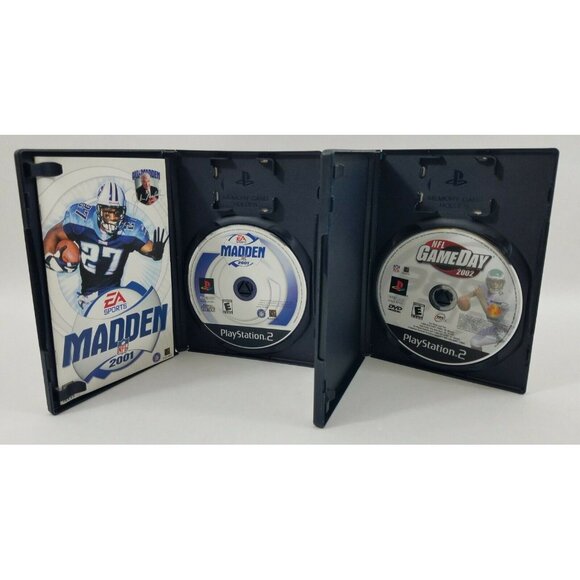 Madden 2001 2004 2005 NFL Game Day 2002 PS2 4 Game Lot - Picture 5 of 6